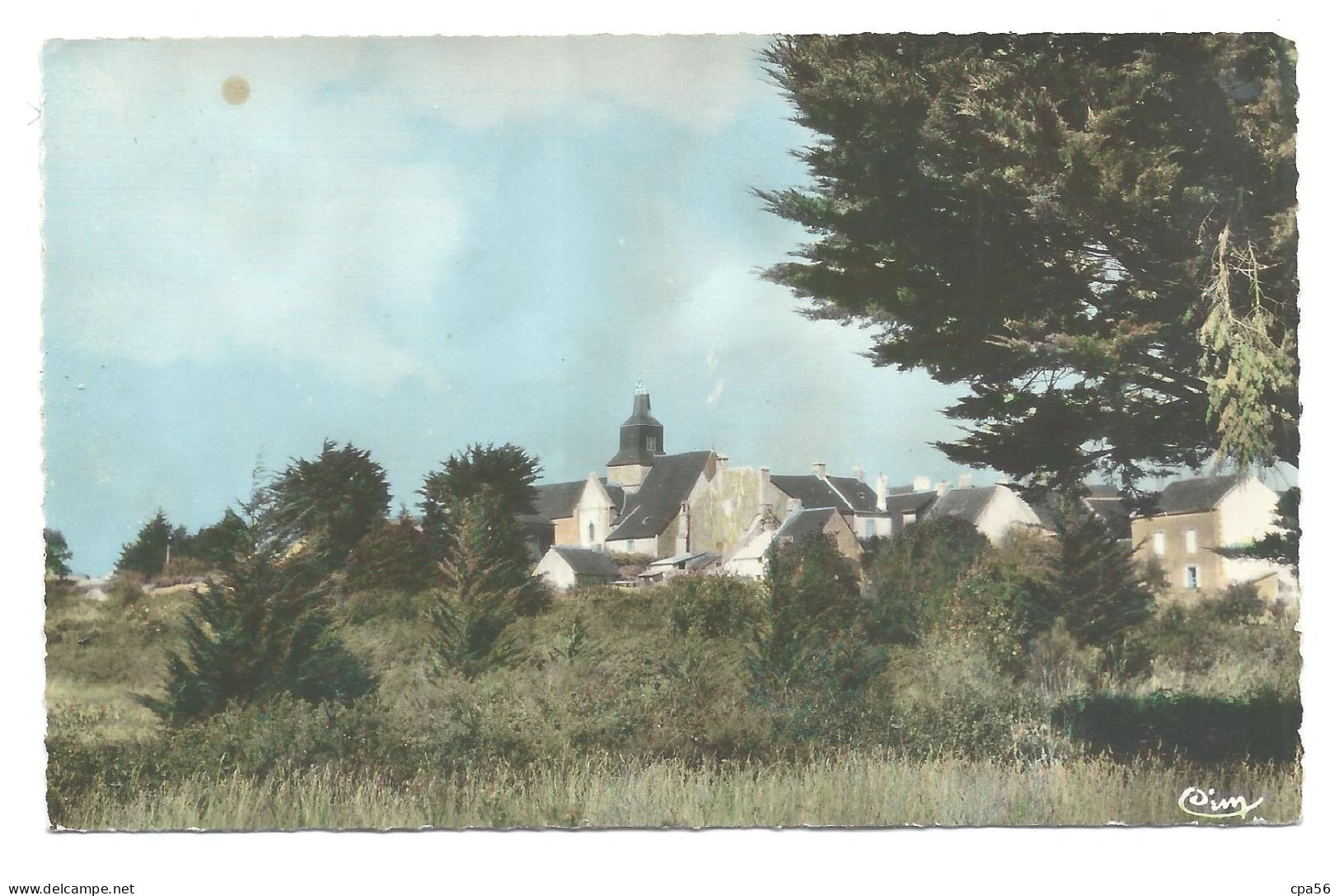 île D'ARZ - ARZ - Panorama Vers L'Église  - N°27 Combier - VENTE DIRECTE X - Other & Unclassified