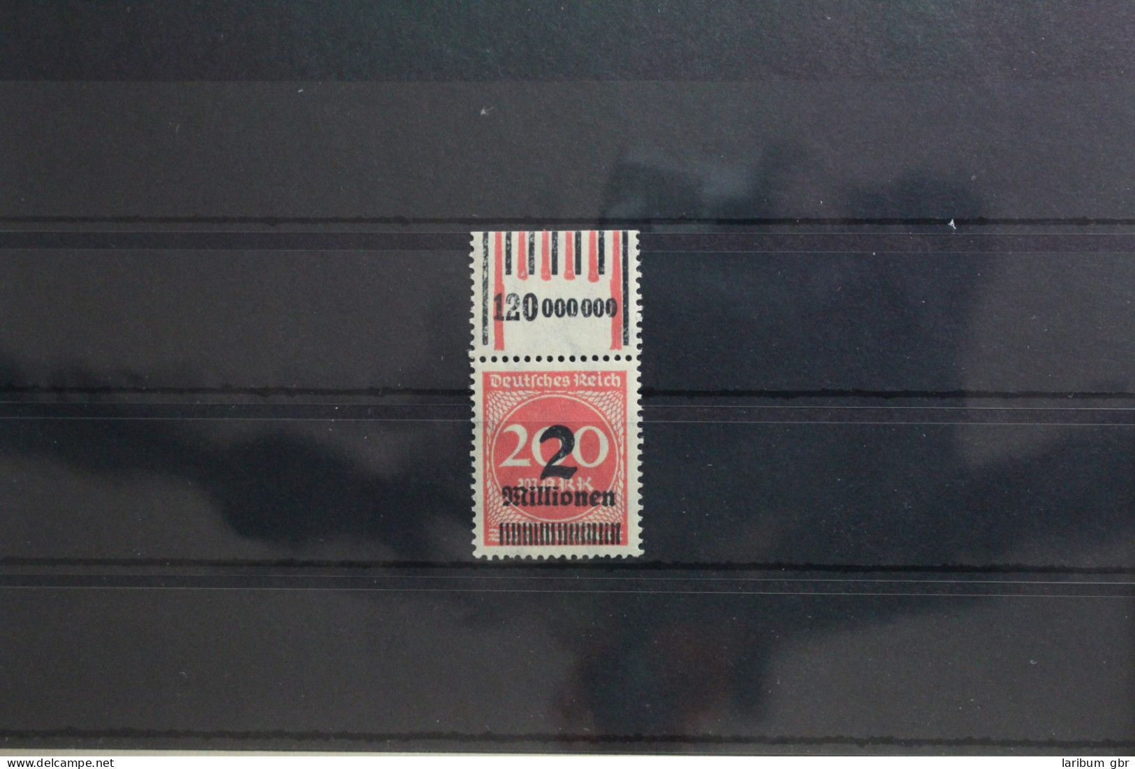 Deutsches Reich 309AWa OR 1'4'1/1'5'1 Postfrisch Oberrand Walze #TH225 - Sonstige & Ohne Zuordnung