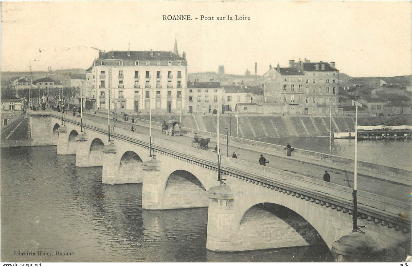 42 - ROANNE - PONT SUR LA LOIRE - Roanne