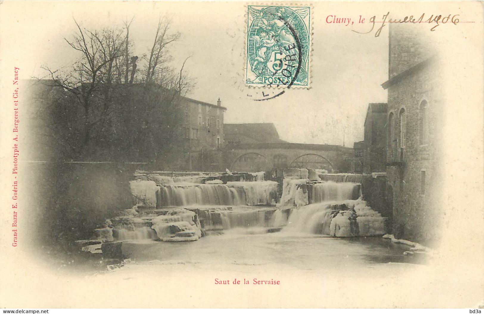 71 - CLUNY - SAUT DE LA SERVAISE - Cluny