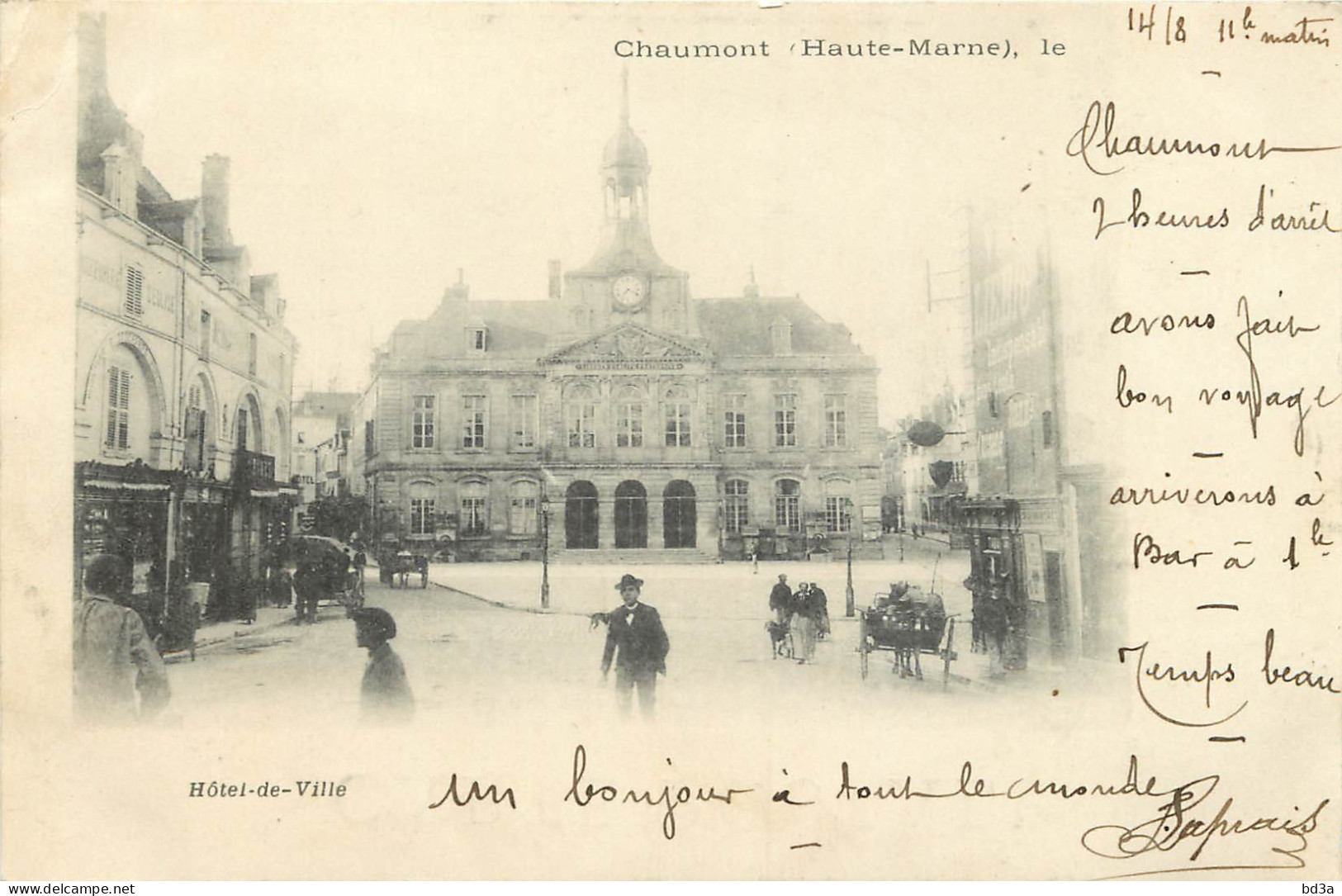 52 - CHAUMONT - HOTEL DE VILLE  - Chaumont