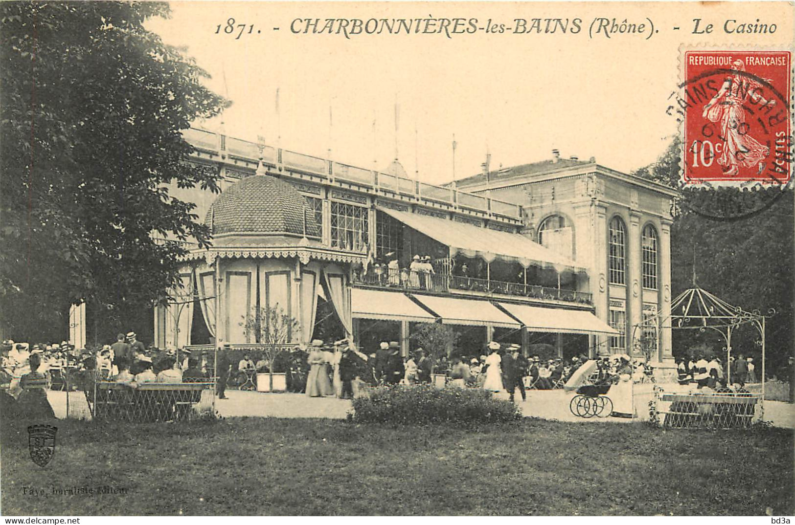 69 - CHARBONNIERES LES BAINS - LE CASINO - Charbonniere Les Bains