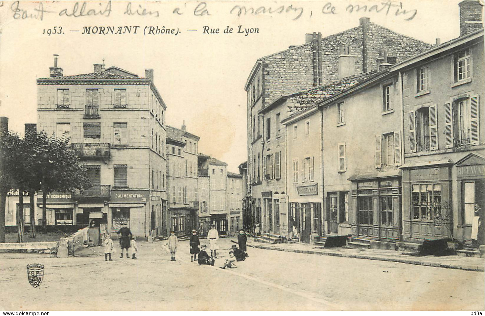 69 - MORNANT - RUE DE LYON - Other & Unclassified