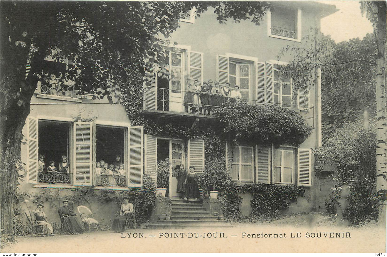 69 - LYON - POINT DU JOUR - PENSIONNAT LE SOUVENIE - Autres & Non Classés