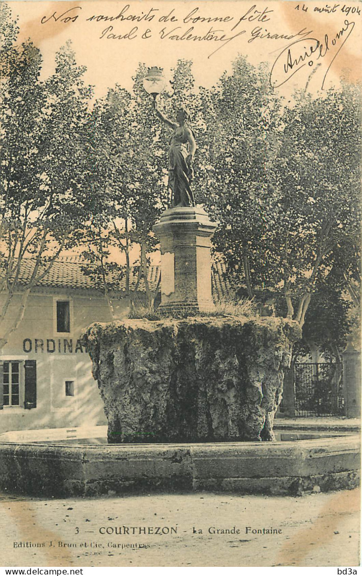 84 - COURTHEZON - LA GRANDE FONTAINE - Sonstige & Ohne Zuordnung