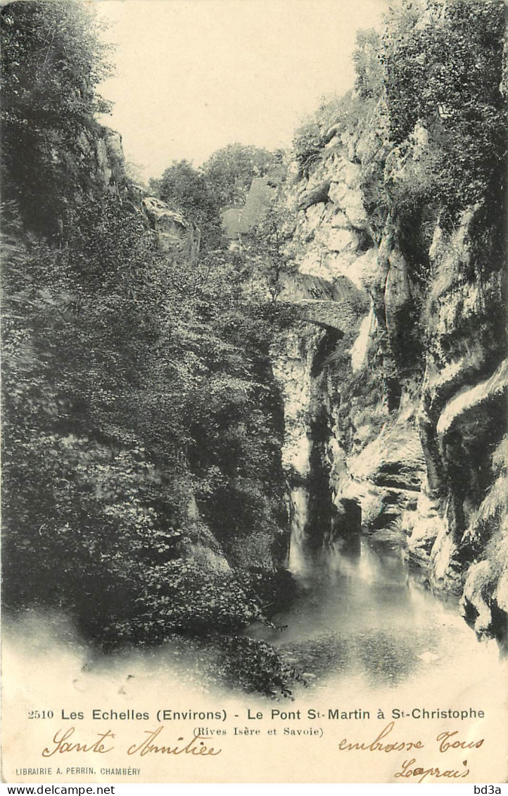 73 - LES ECHELLES - ILE PONT SAINT MARTIN A SAINT CHRISTOPHE - Autres & Non Classés