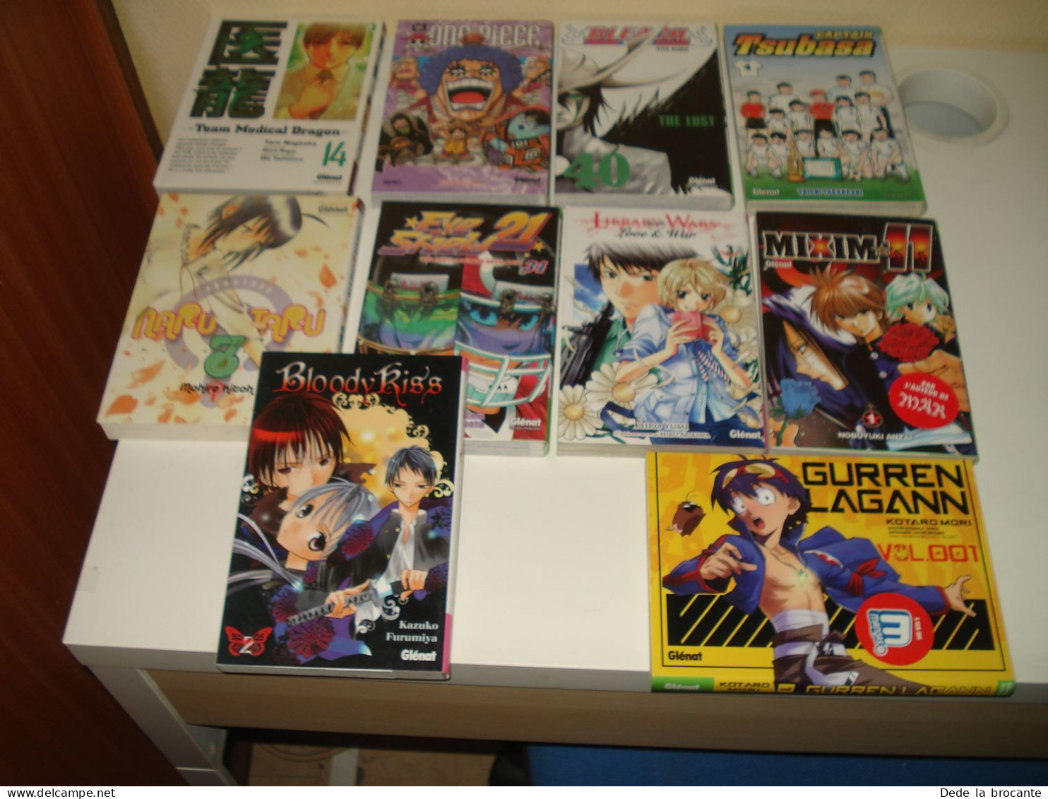 C56 (10) / Lot De 10  Mangas ETAT  NEUF !! -  Divers Titres - Editions Glénat - Mangas (FR)
