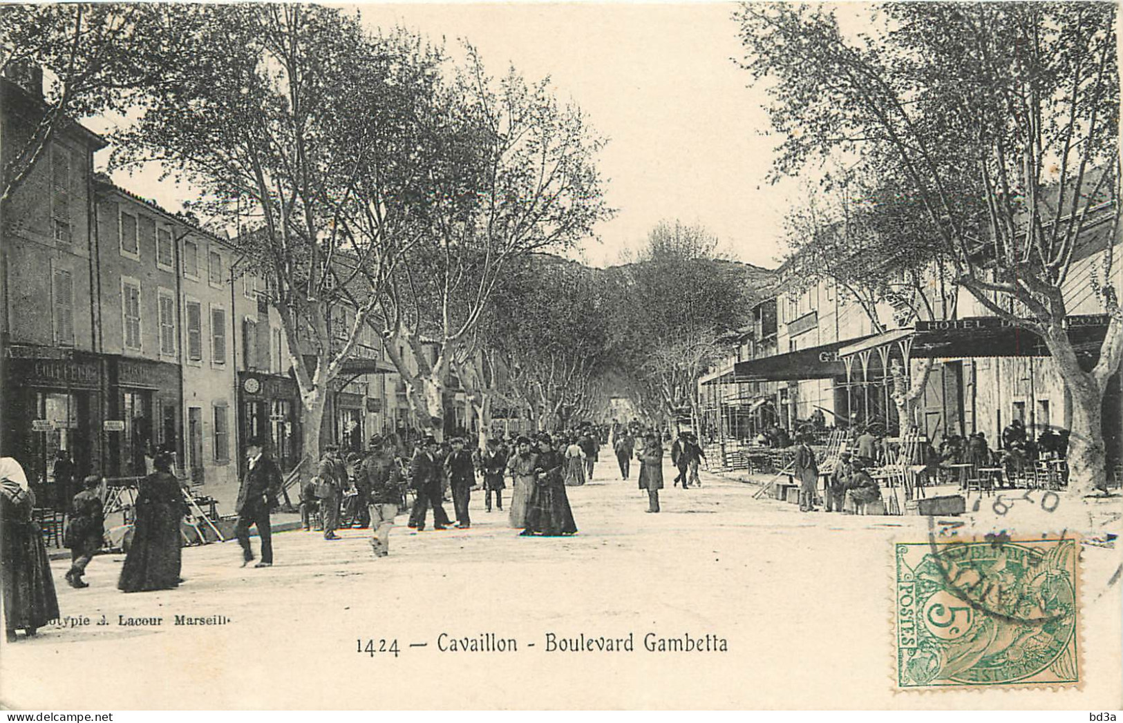 84 - CAVAILLON - BOULEVARD GAMBETTA - Cavaillon