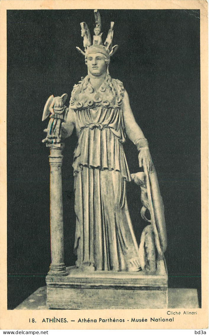 ATHENES- ATHENA PARTHENOS - Sculture