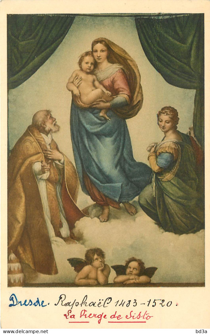 MADONNA DI S.SISTO - DRESDE - Virgen Mary & Madonnas