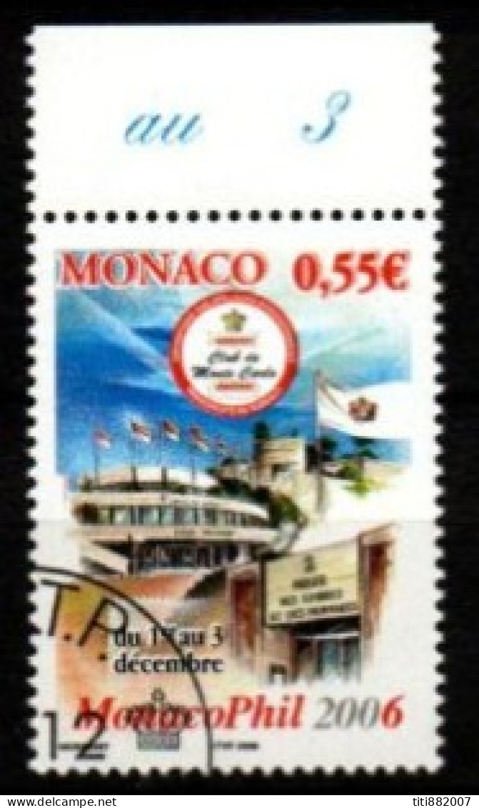 MONACO   -   2005 .   Y&T N° 2521 Oblitéré.    Monaco Phil 2006 - Used Stamps