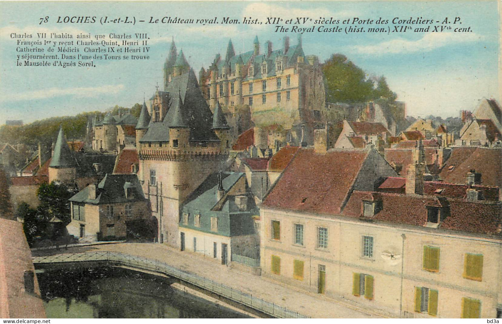 37 - LOCHES - LE CHÂTEAU - Loches