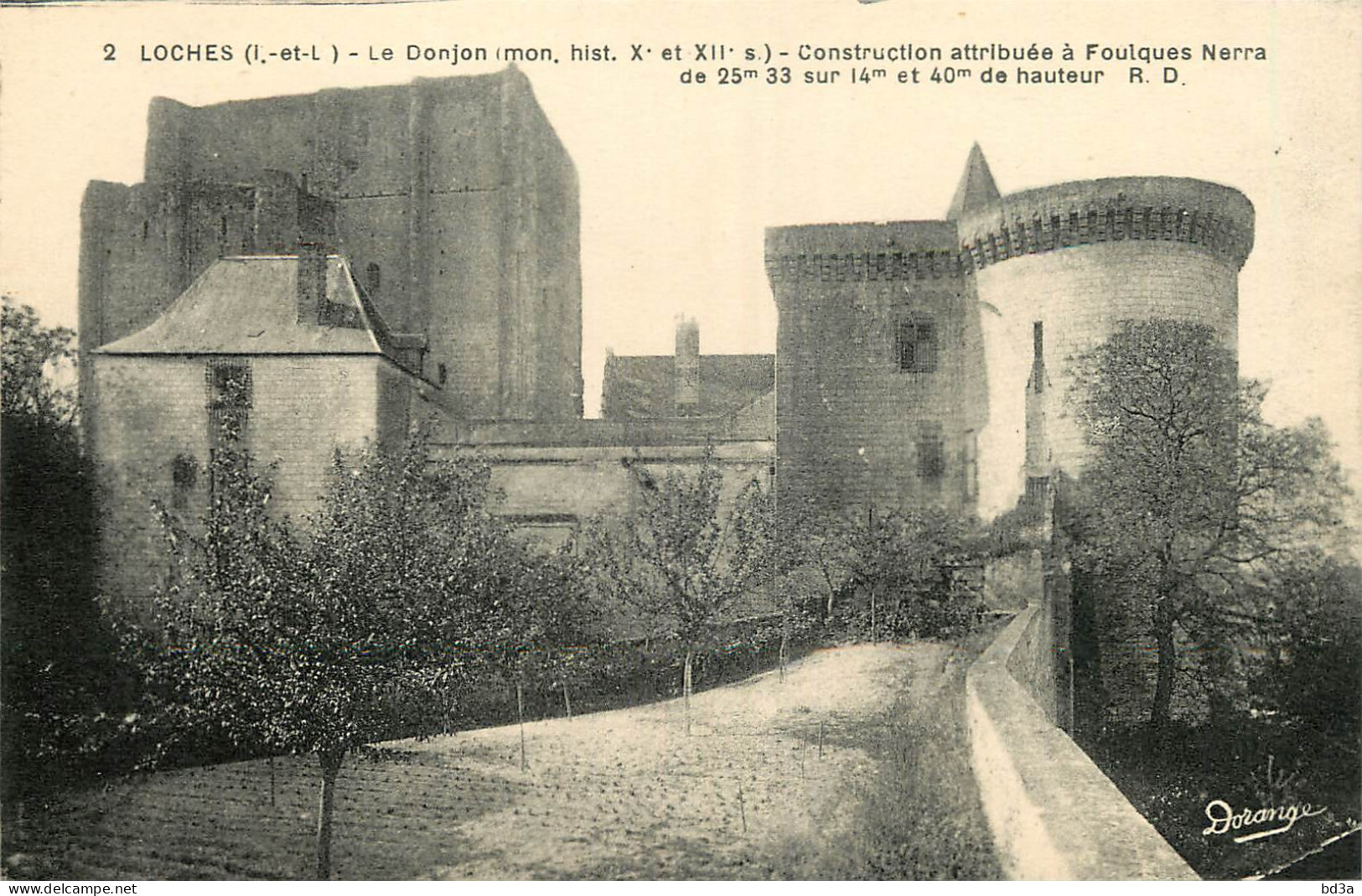 37 - LOCHES - LE DONJON - Loches