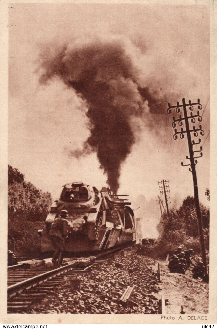 - SCENE EXTRAITE DE "BATAILLE DU RAIL" - Scan Verso - - Affiches Sur Carte