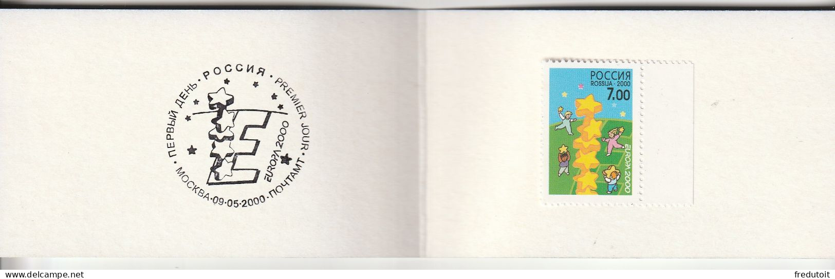 RUSSIE - CARNET  - N°6465 ** (2000) Europa - Unused Stamps
