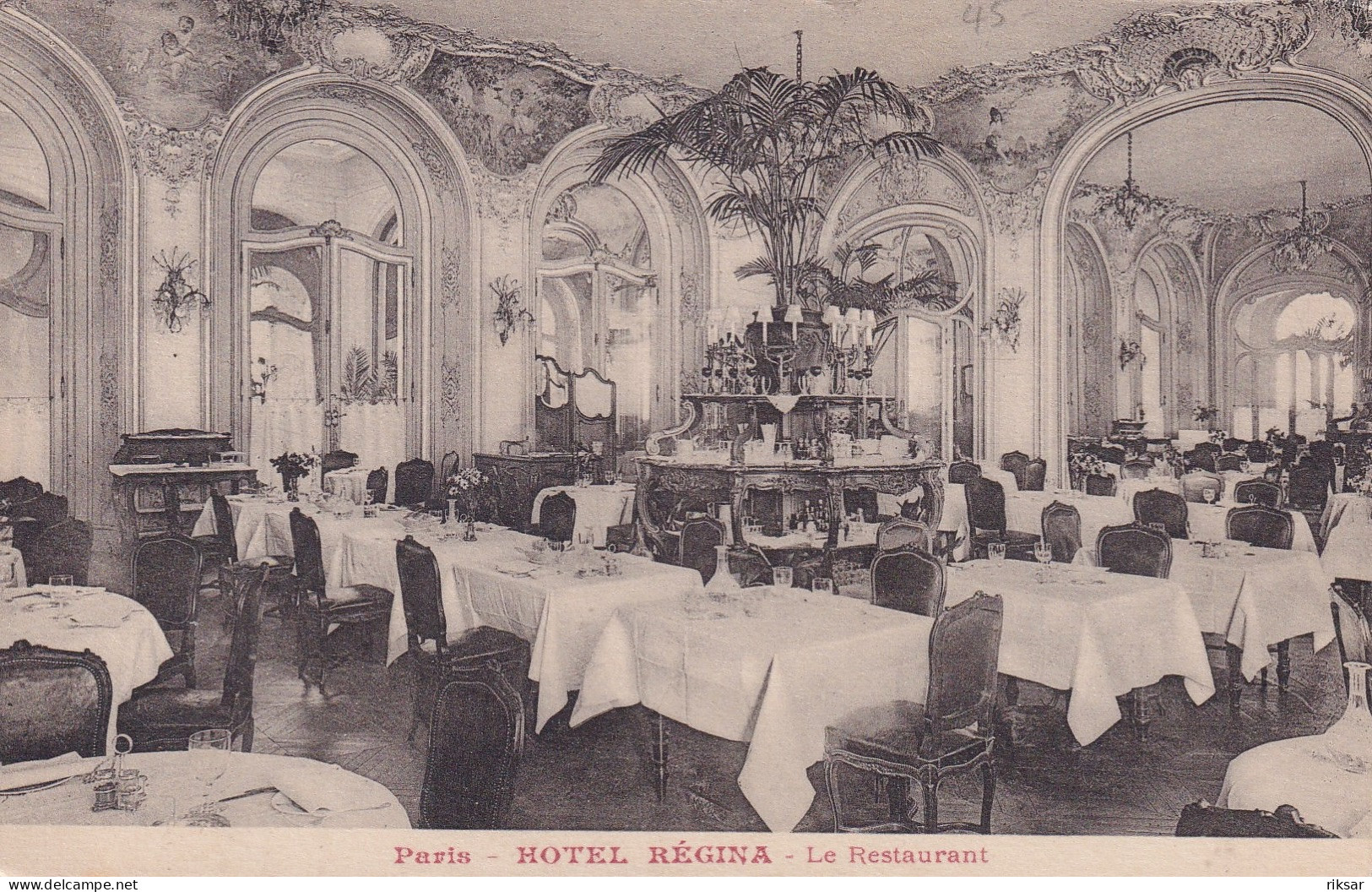 PARIS(1 Er ARRONDISSEMENT) HOTEL REGINA - Paris (01)