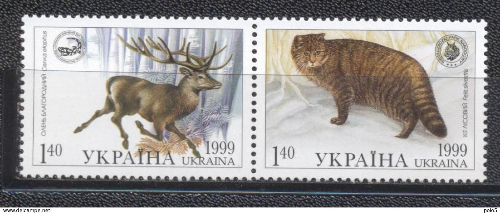 Ukraina 1999- Regional Landscape Park "Stuzhitsa" Pair - Ucraina