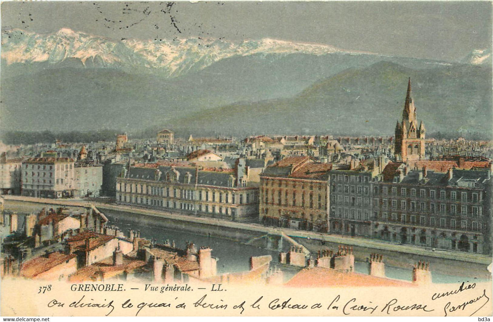 38 - GRENOBLE  - VUE GENERALE - Grenoble