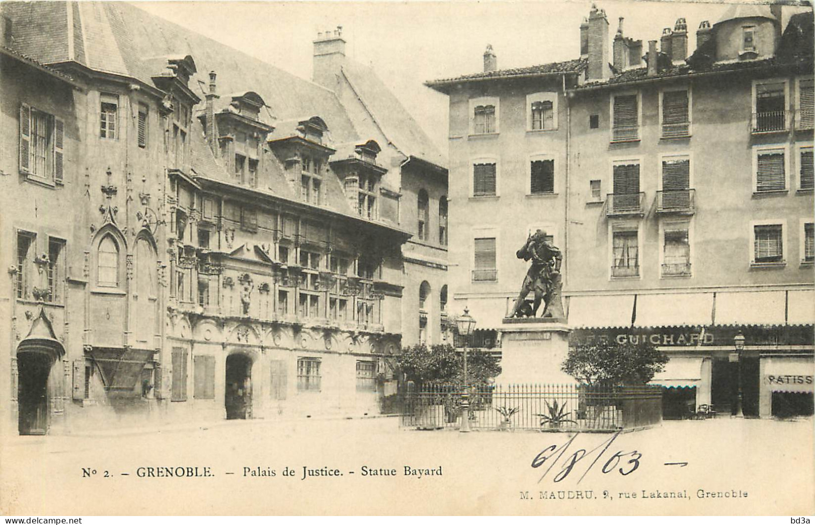 38 - GRENOBLE  - PALAIS DE JUSTICE - Grenoble