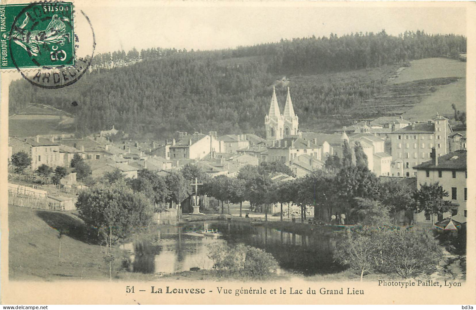 07 - LA LOUVESC - VUE GENERALE - La Voulte-sur-Rhône