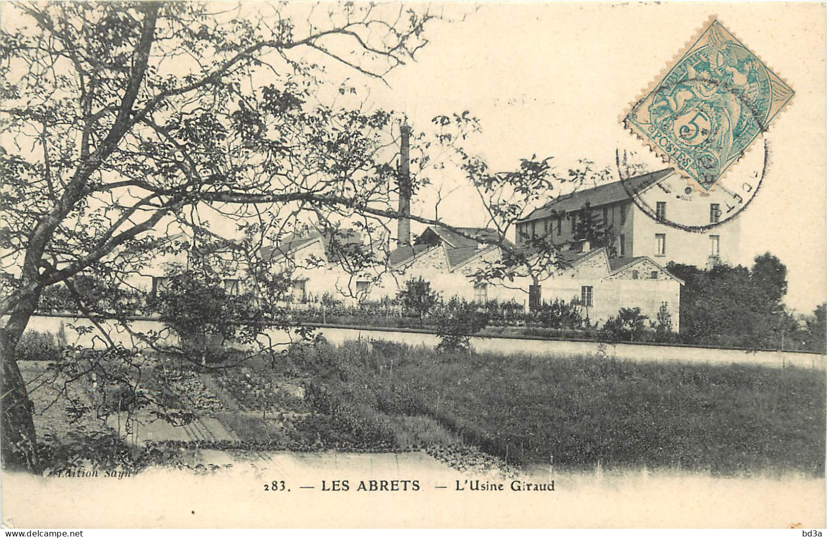 38 - LES ABRETS - L'USINE GIRAUD - Les Abrets