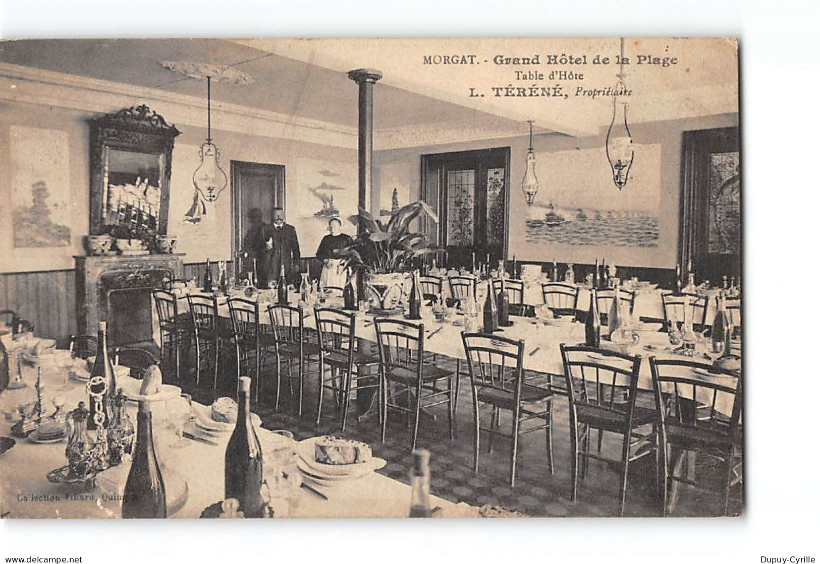 MORGAT - Grand Hôtel De La Plage - Table D'Hôte - état - Morgat