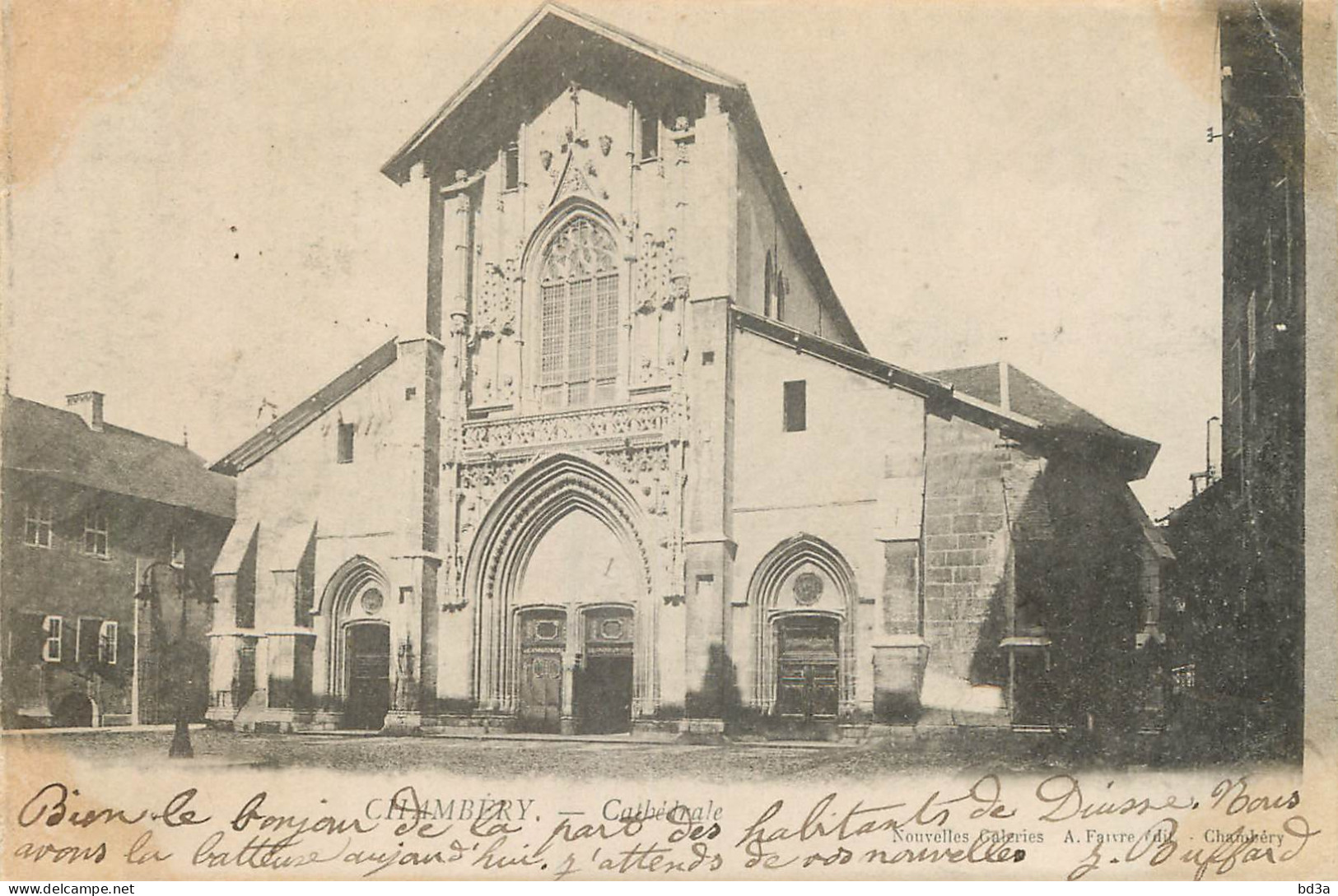 73 - CHAMBERY - CATHEDRALE - Chambery