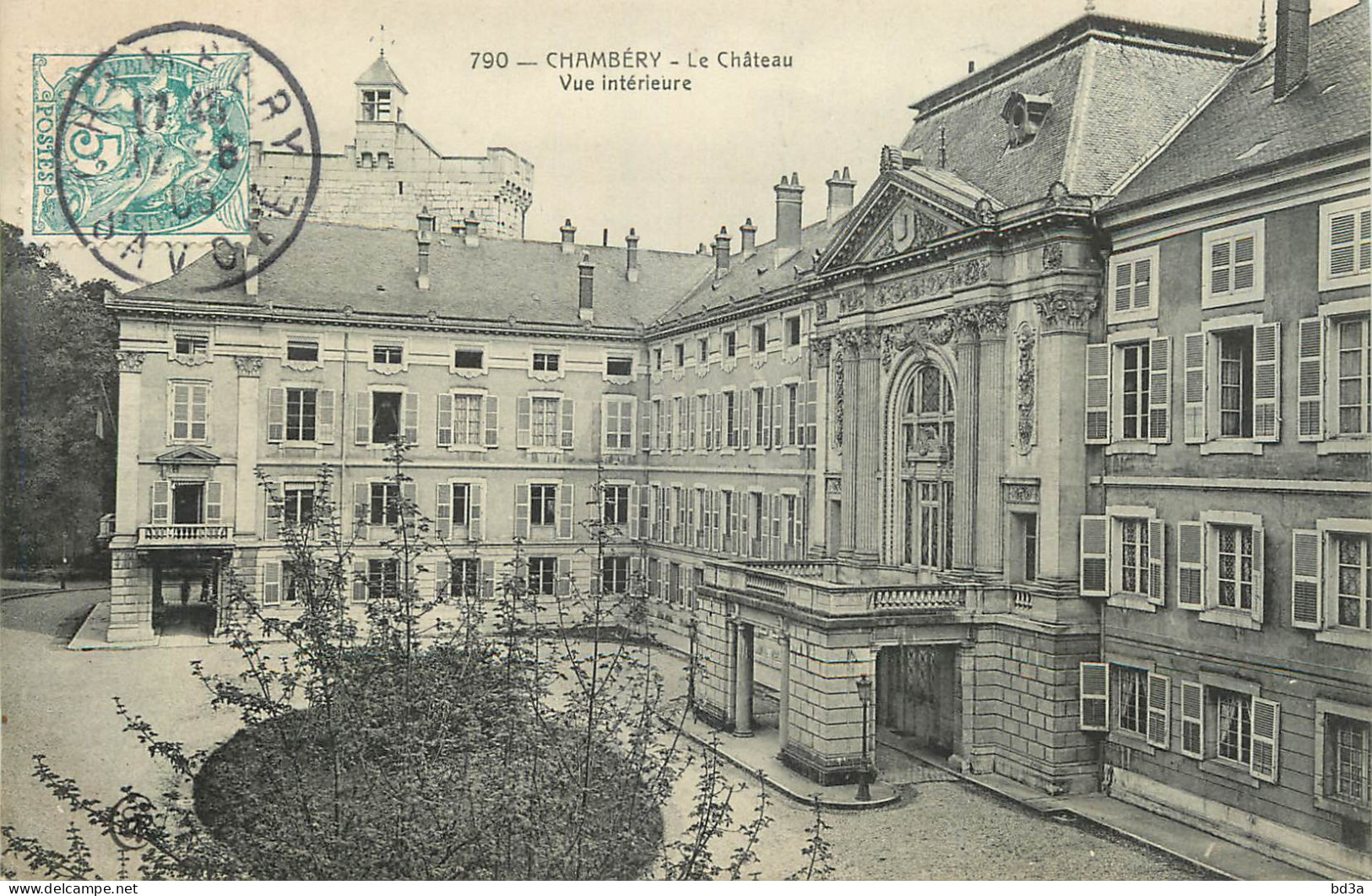 73 - CHAMBERY - LE  CHÂTEAU - VUE INTERIEURE - Chambery