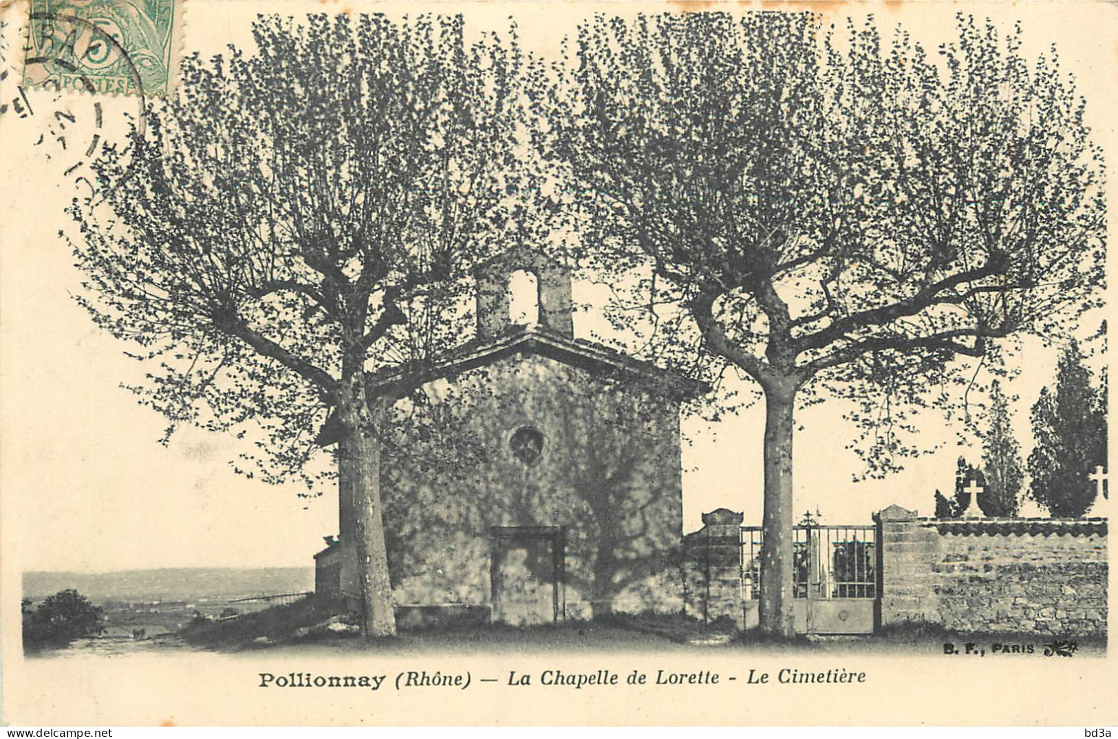 69 - POLLIONNAY - LA CHAPELLE DE LORETTE - LE CIMETIERE - Sonstige & Ohne Zuordnung