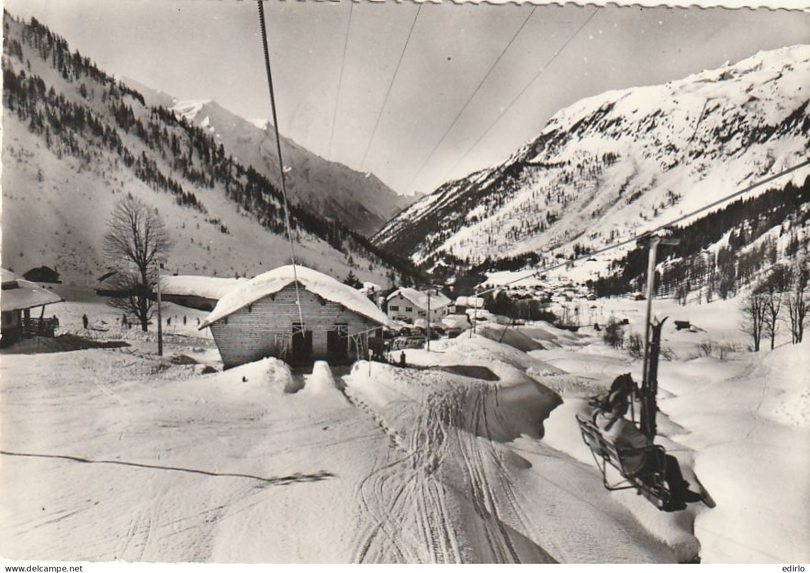 ***  74  ***    LE TOUR  Le Télésiege  Du Col De Balme Timbrée TTB - Andere & Zonder Classificatie