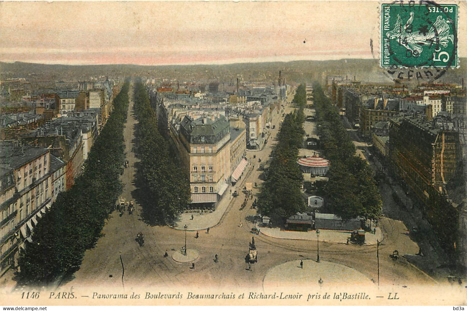 75 - PARIS - BOULEVARD BEAUMARCHAIS ET RICHARD LENOIR - Paris (11)