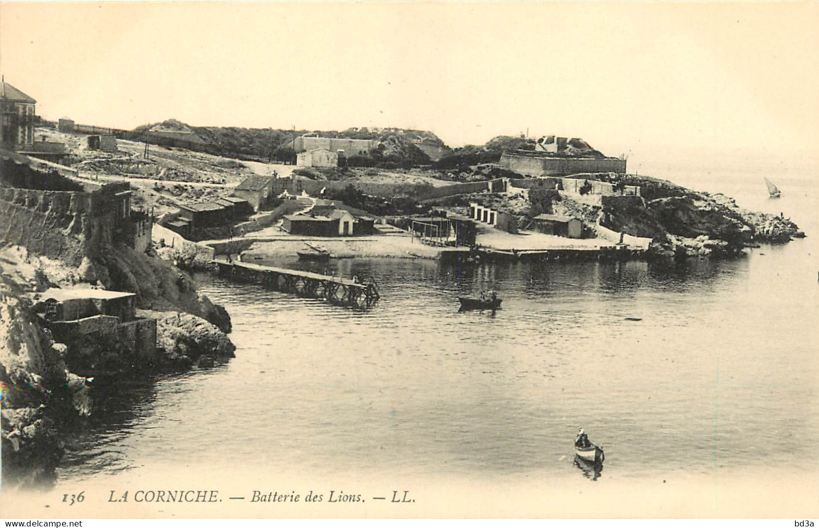 13 - MARSEILLE - LA CORNICHE - BATTERIE DES LIONS - Zonder Classificatie