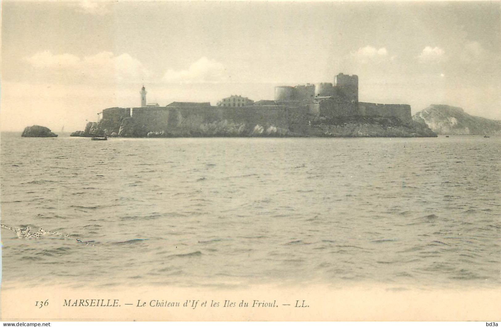 13 - MARSEILLE - CHÂTEAU D'IF - Castillo De If, Archipiélago De Frioul, Islas...