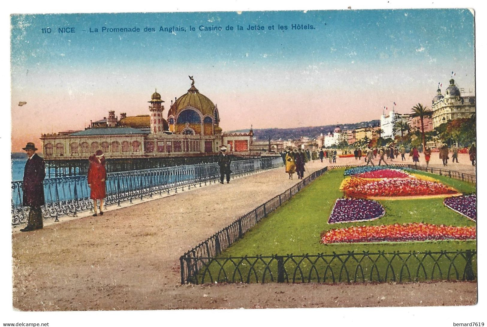 06  Nice - La Promenade Des Anglais , Le Casino  De La Jetee Et Les Hotels - Andere & Zonder Classificatie