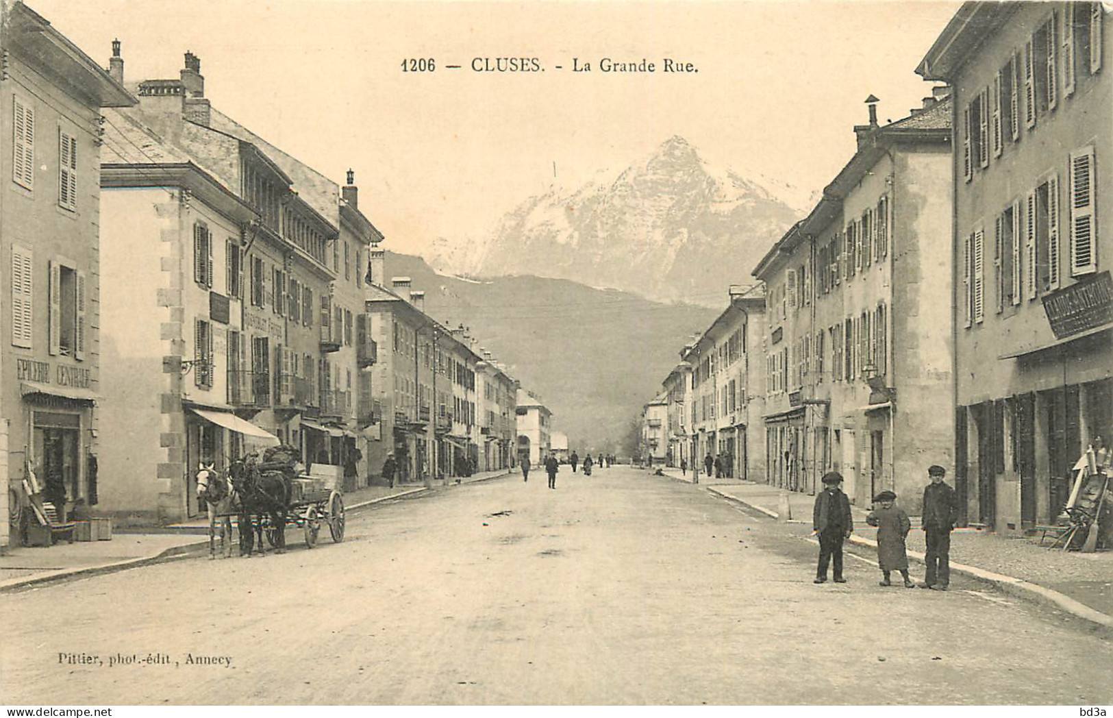 74 - CLUSES - LA GRANDE RUE - Cluses