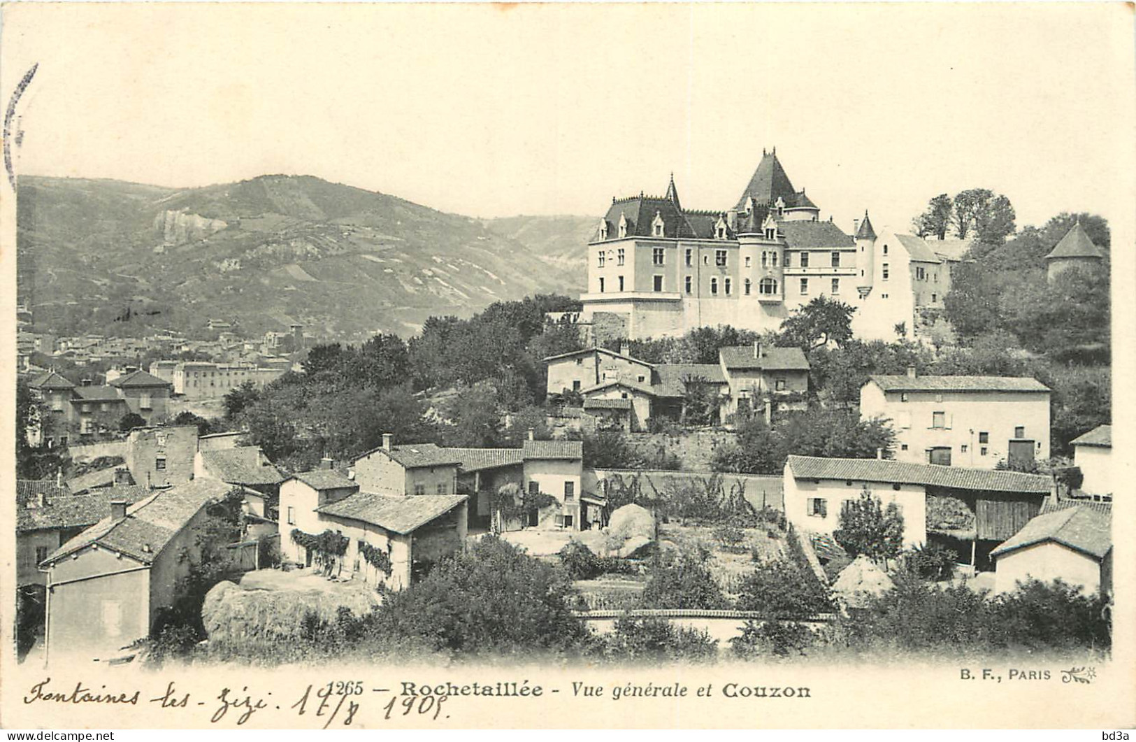 69 - ROCHETAILLEE - VUE GENERALE - Andere & Zonder Classificatie