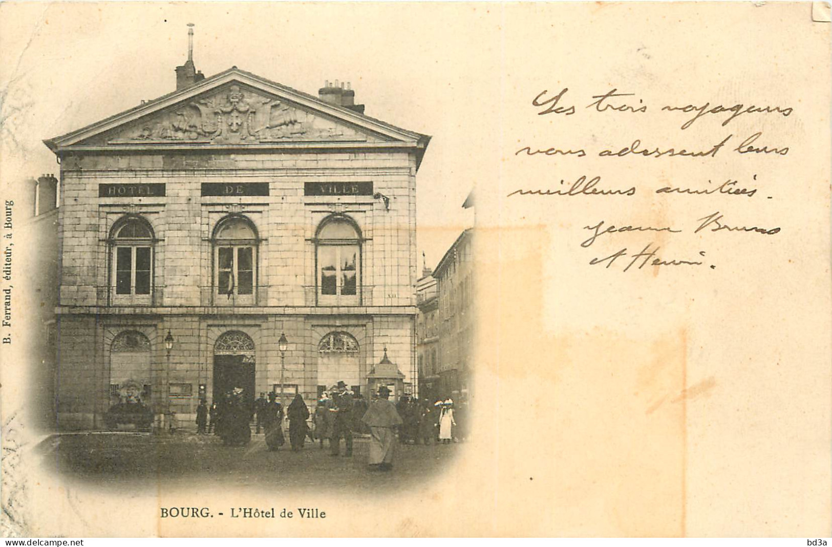 01 - BOURG - HOTEL DE VILLE - Unclassified