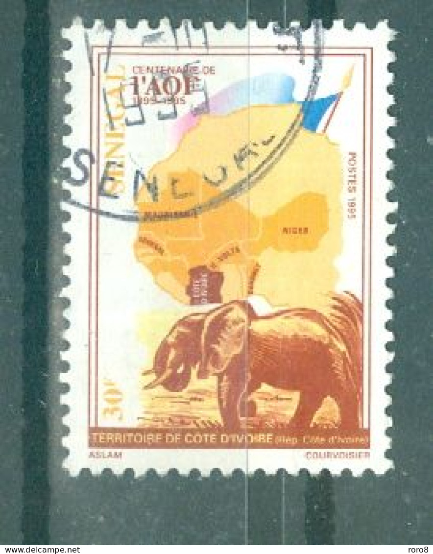 REPUBLIQUE DU SENEGAL - N°1138 Oblitéré - Centenaire De L'A.O.F.(Afrique Occidentale Française). - Senegal (1960-...)