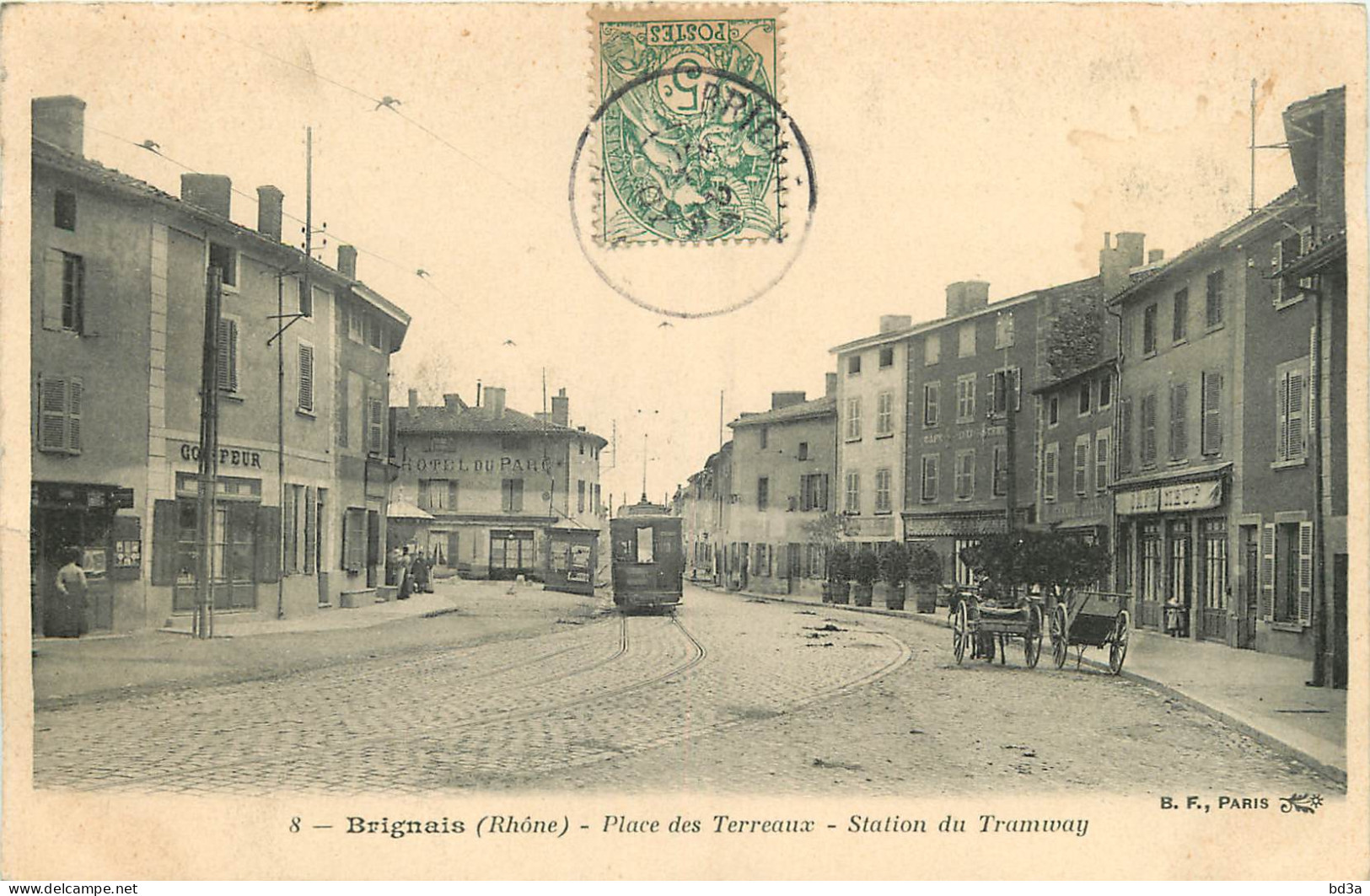 69 - BRIGNAIS - PLACE DES TERREAUX - Altri & Non Classificati