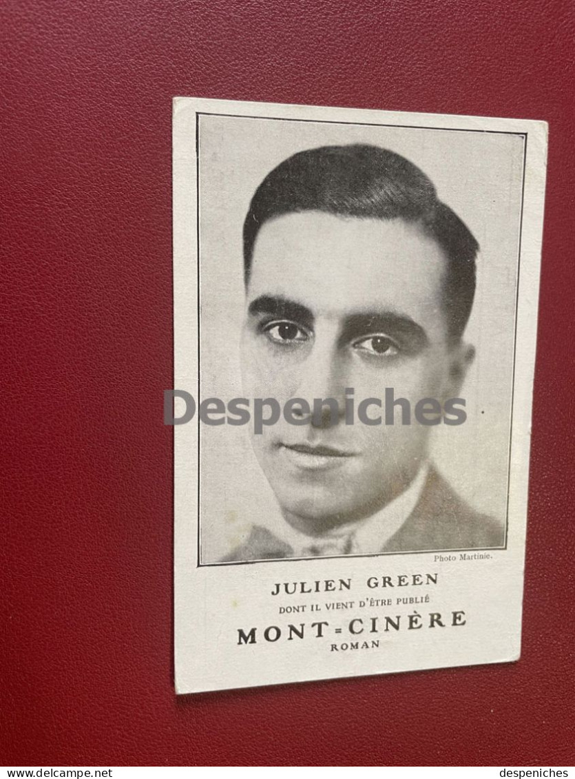 Julien Green - Mont Cinere - Escritores