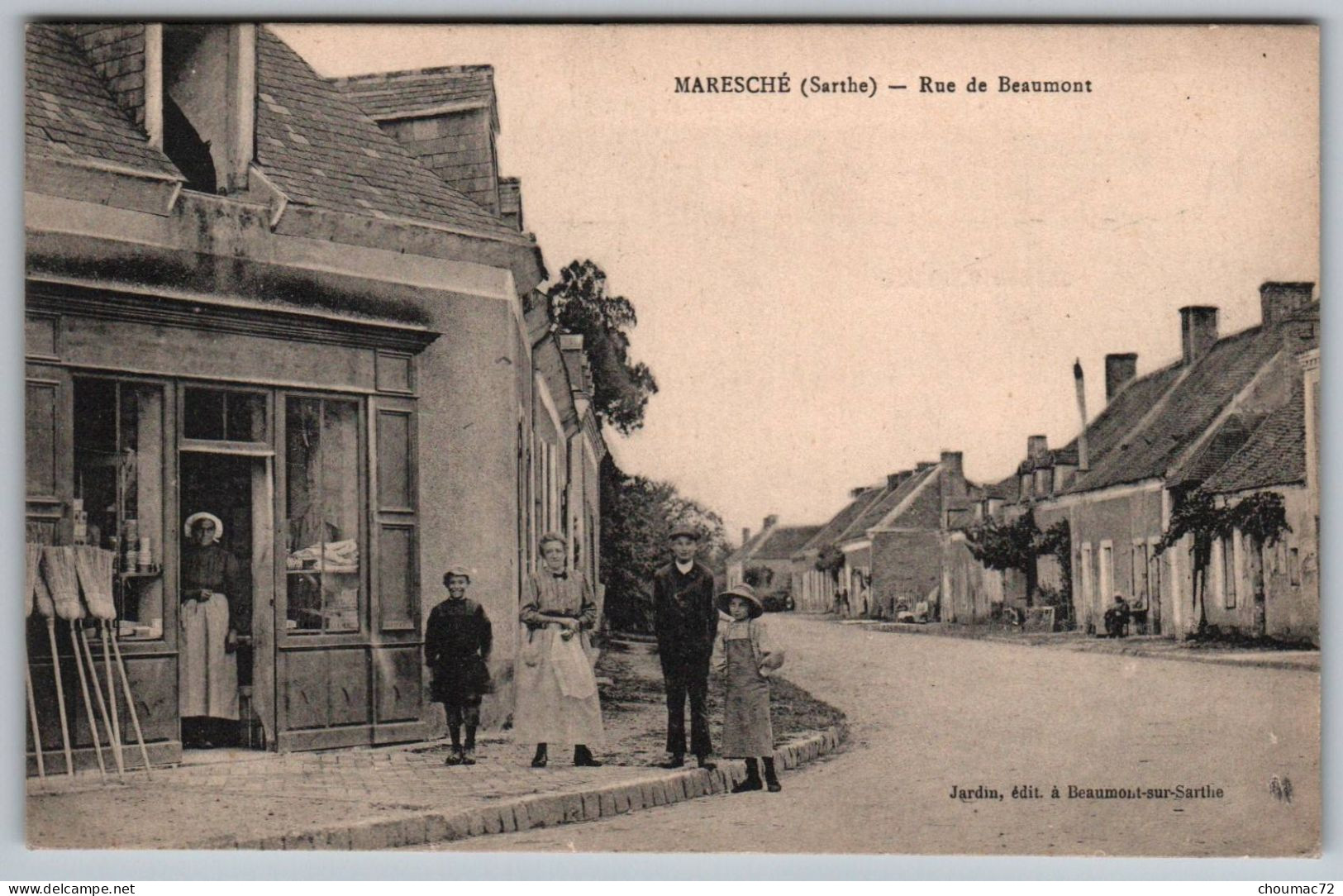 (72) 2840, Marsché, Jardin édit, Rue De Beaumont, Boulangerie - Other & Unclassified