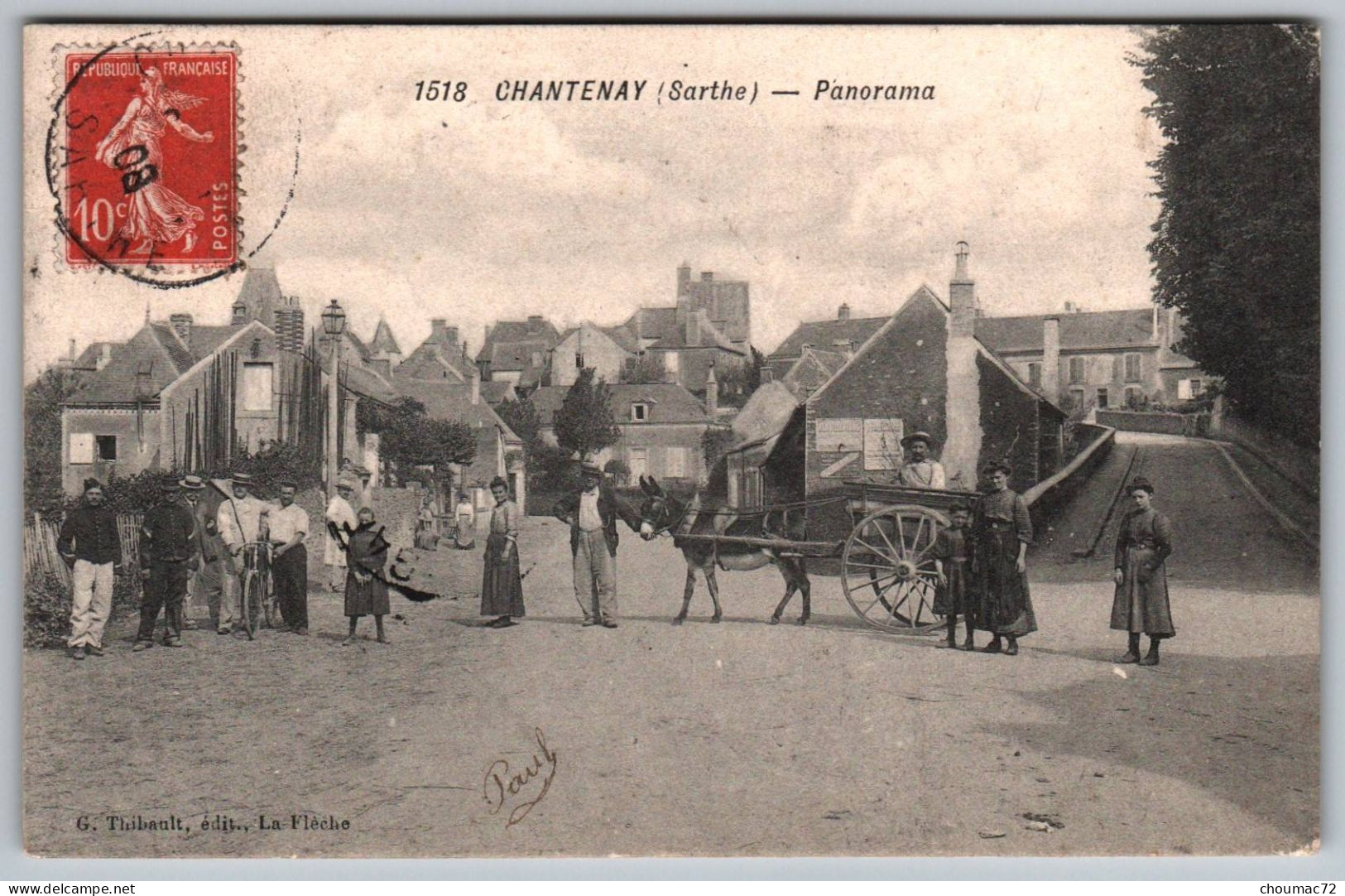 (72) 2831, Chantenay, Thibault édit 1518, Panorama - Other & Unclassified