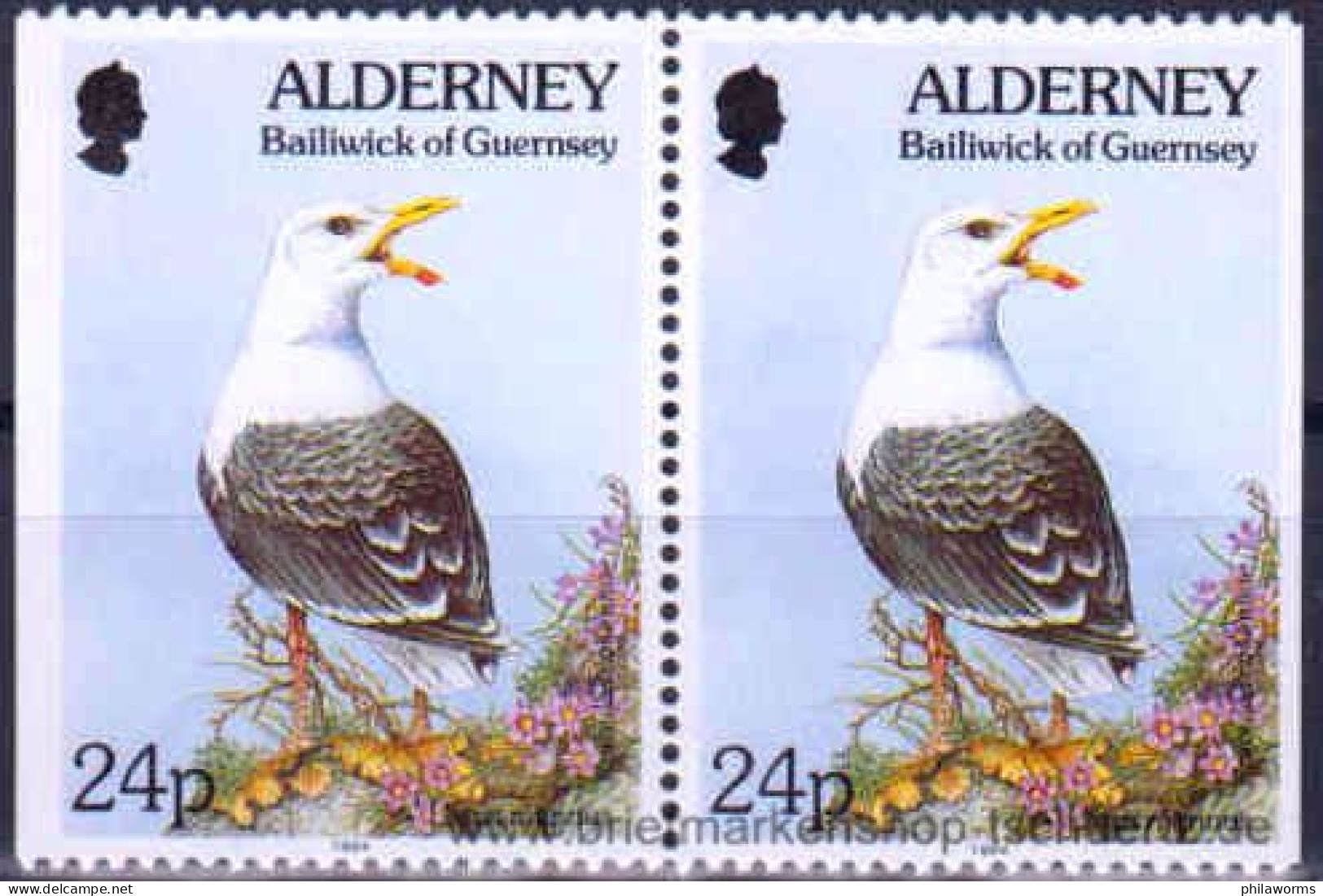 Alderney 1994, Mi. 77 Dl/Dr ** - Alderney