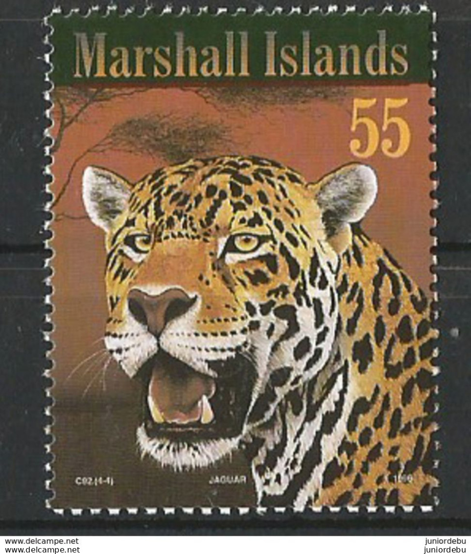 Marshall Islands - 1996 - Big Cats - 3 Diff   -  MNH  ( Condition As Per Scan ) ( OL 24/02/2019 ) - Raubkatzen