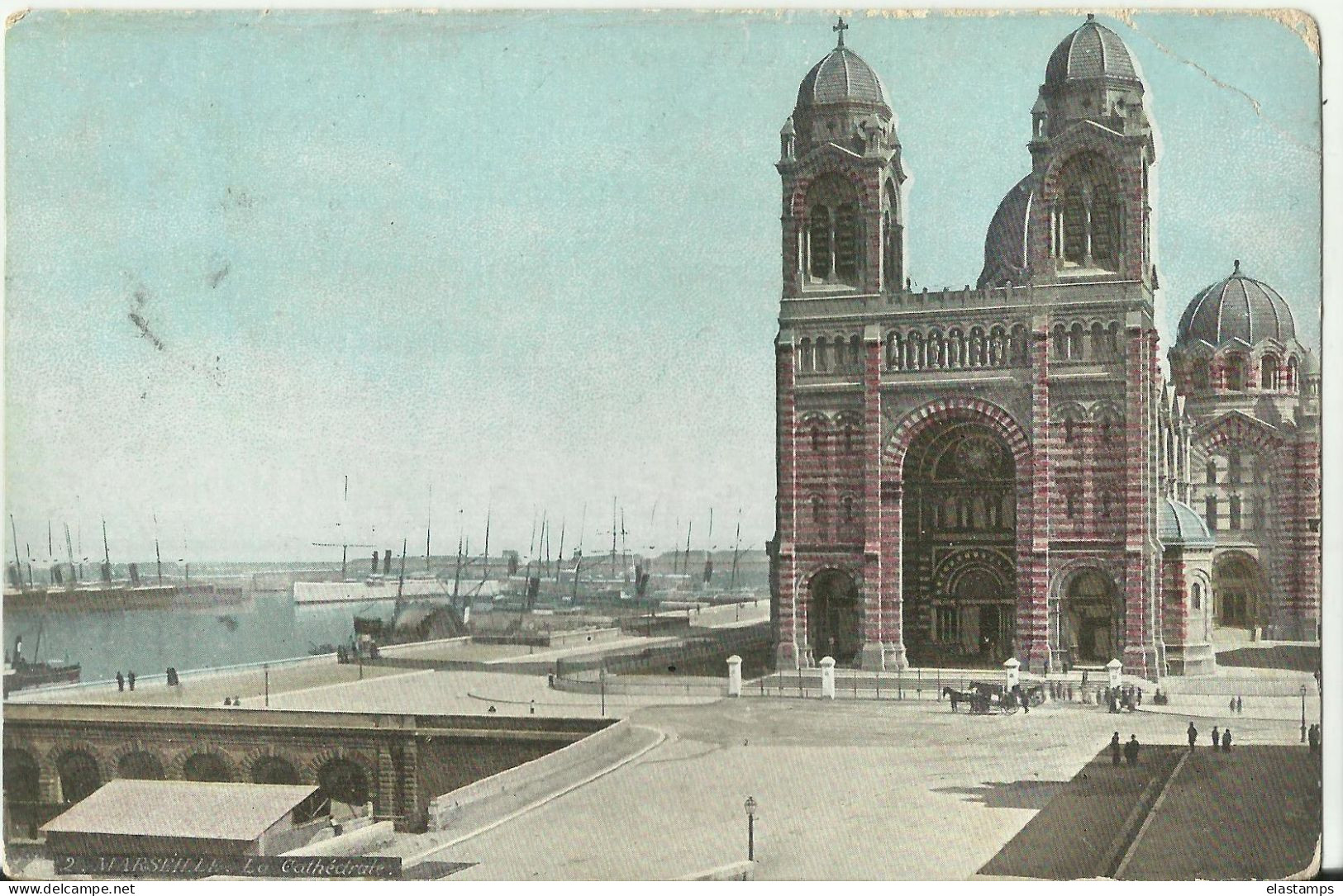 AK FR  MARSILIE 191? - Notre-Dame De La Garde, Ascenseur