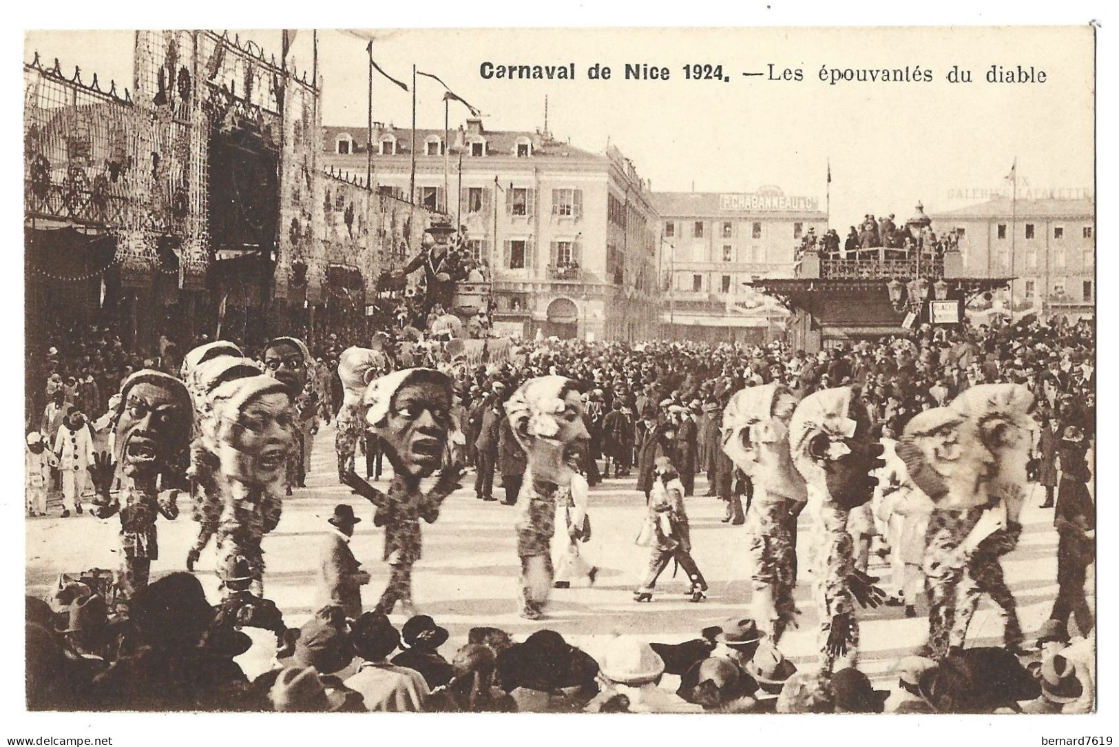 06  Nice - Carnaval De Nice 1924 - Les Epouvantes Du Diable - Carnevale