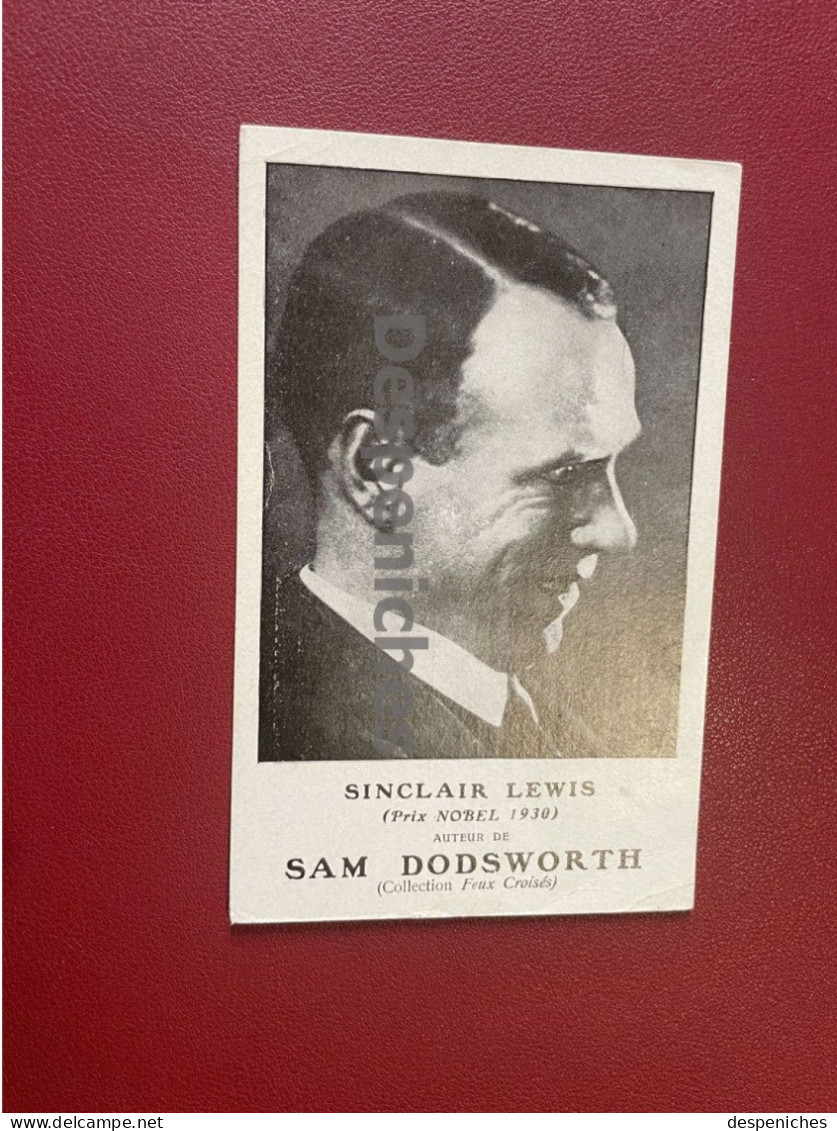 Sinclair Lewis (Prix Nobel 1930) - Sam Dodsworth - Schriftsteller