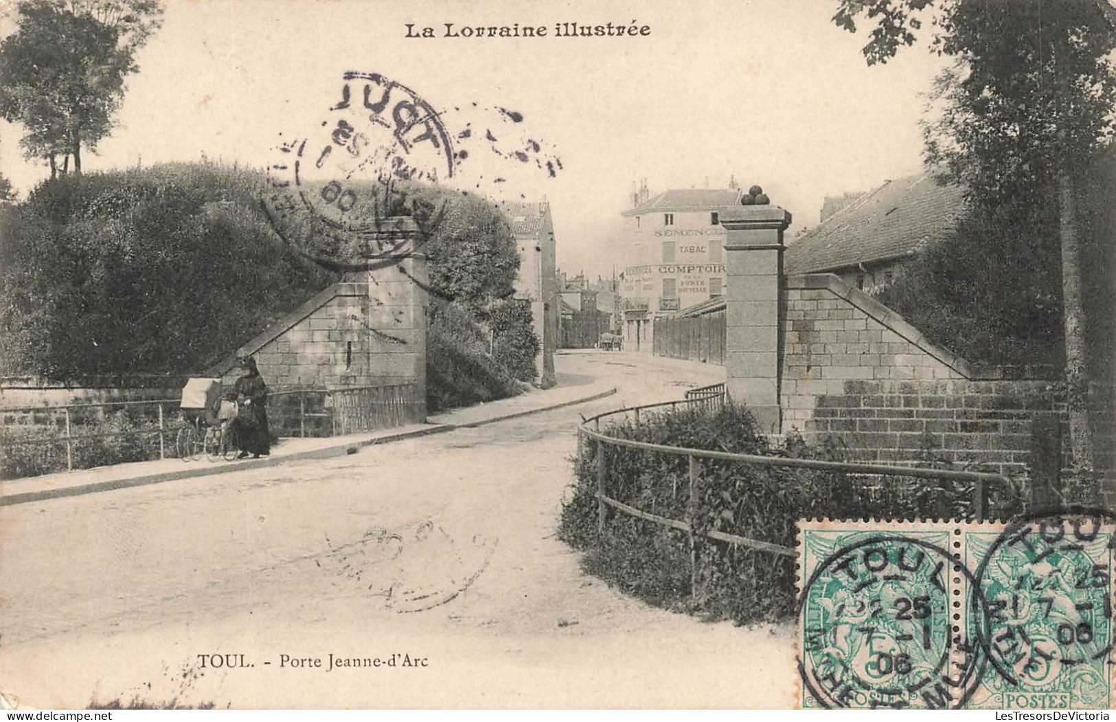 FRANCE - Toul - Porte Jeanne D'Arc - Carte Postale Ancienne - Toul