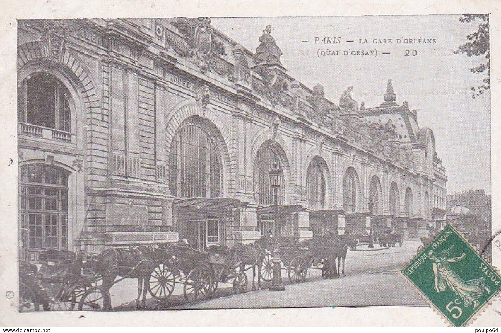 La Gare D' Orsay : Vue Extérieure - Métro Parisien, Gares