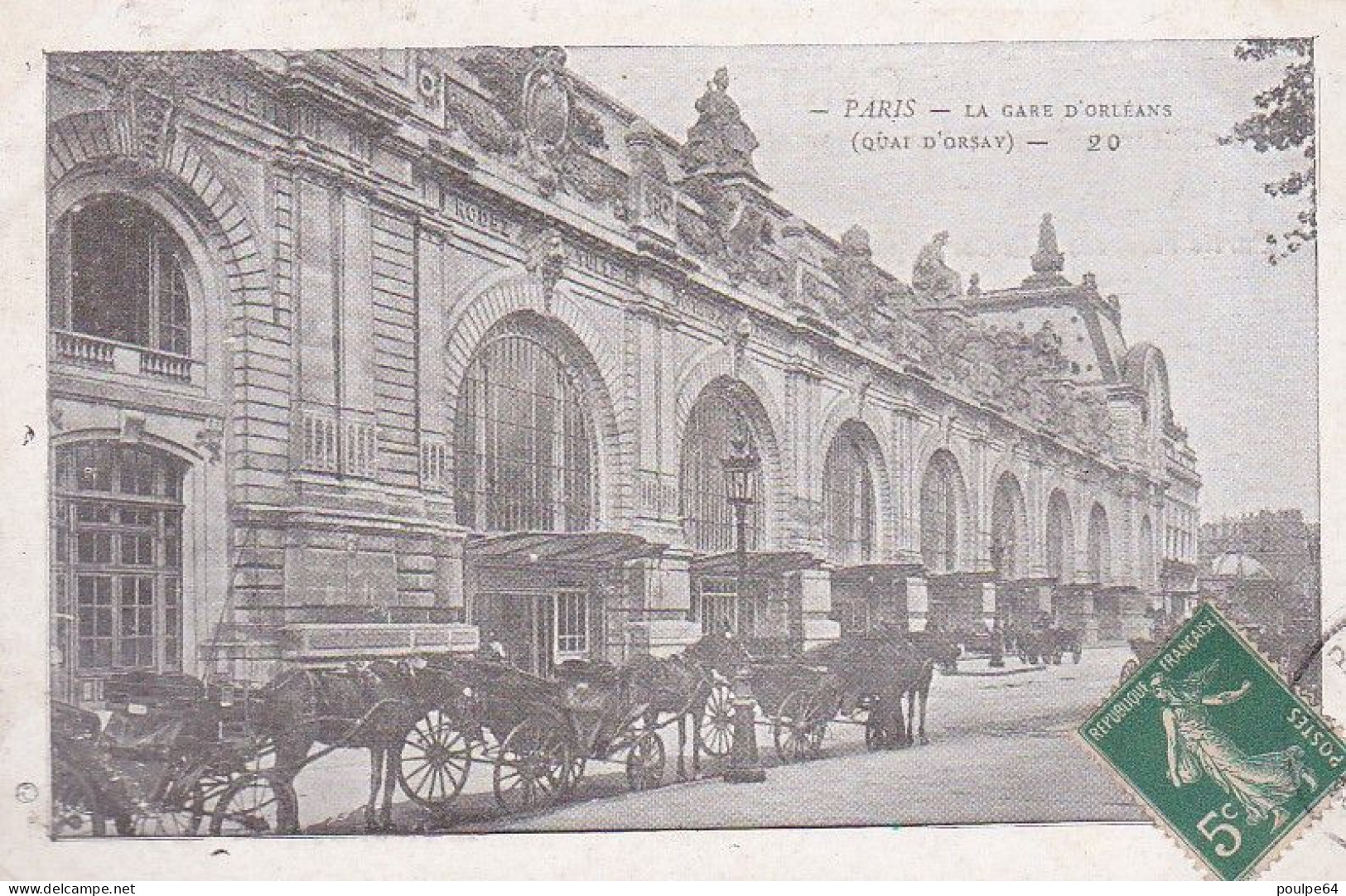 La Gare D' Orsay : Vue Extérieure - Metro, Estaciones